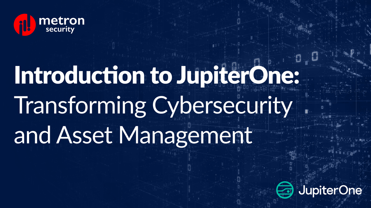 JupiterOne: Transforming Cybersecurity and Asset Management