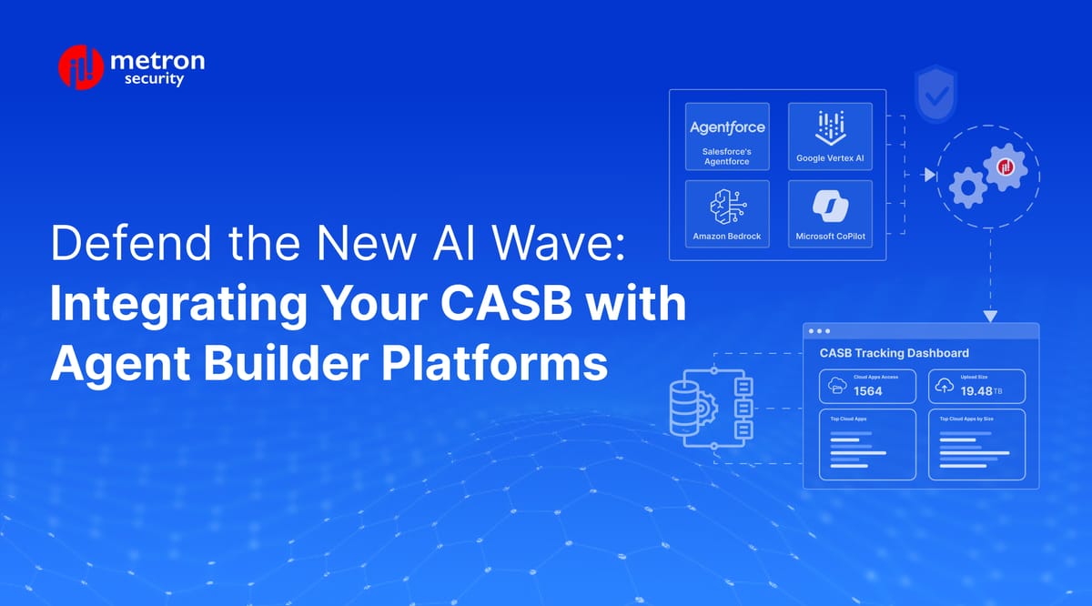 Defend the New AI Wave: Integrating Your CASB with Agent Builder Platforms