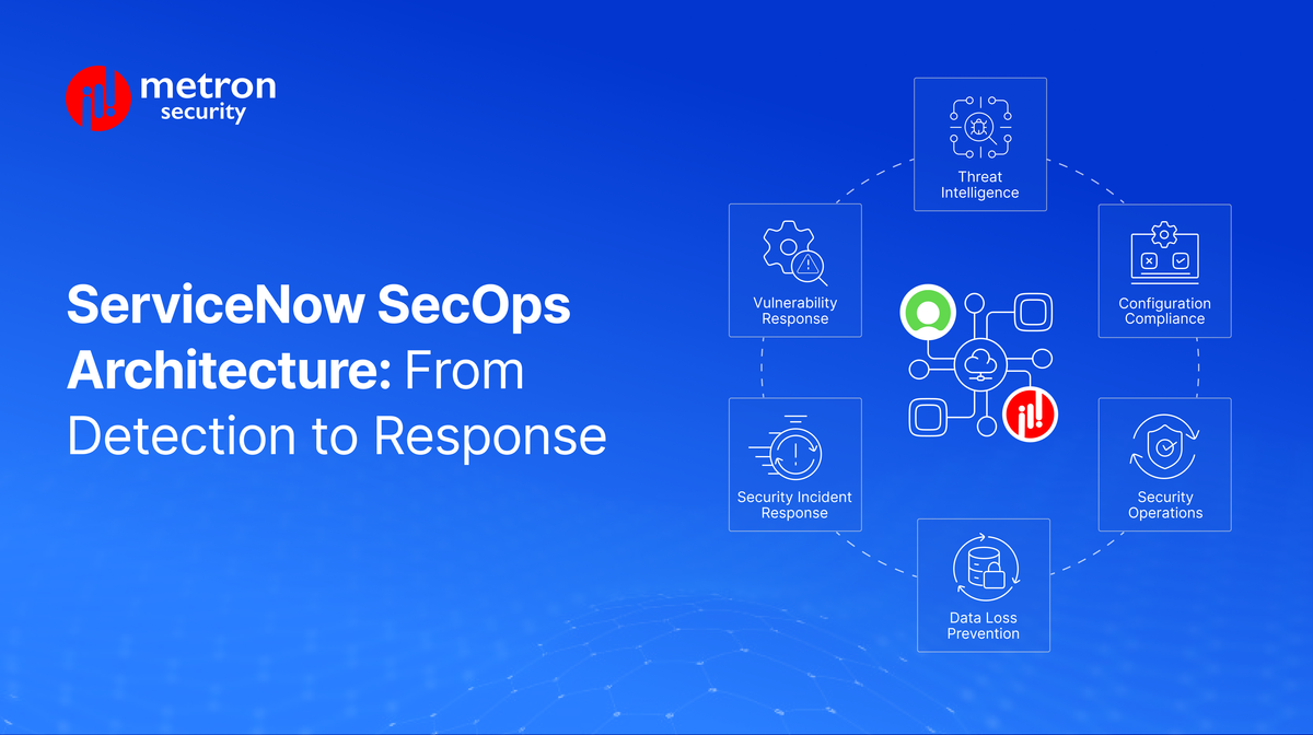 ServiceNow SecOps Architecture: From Detection to Response