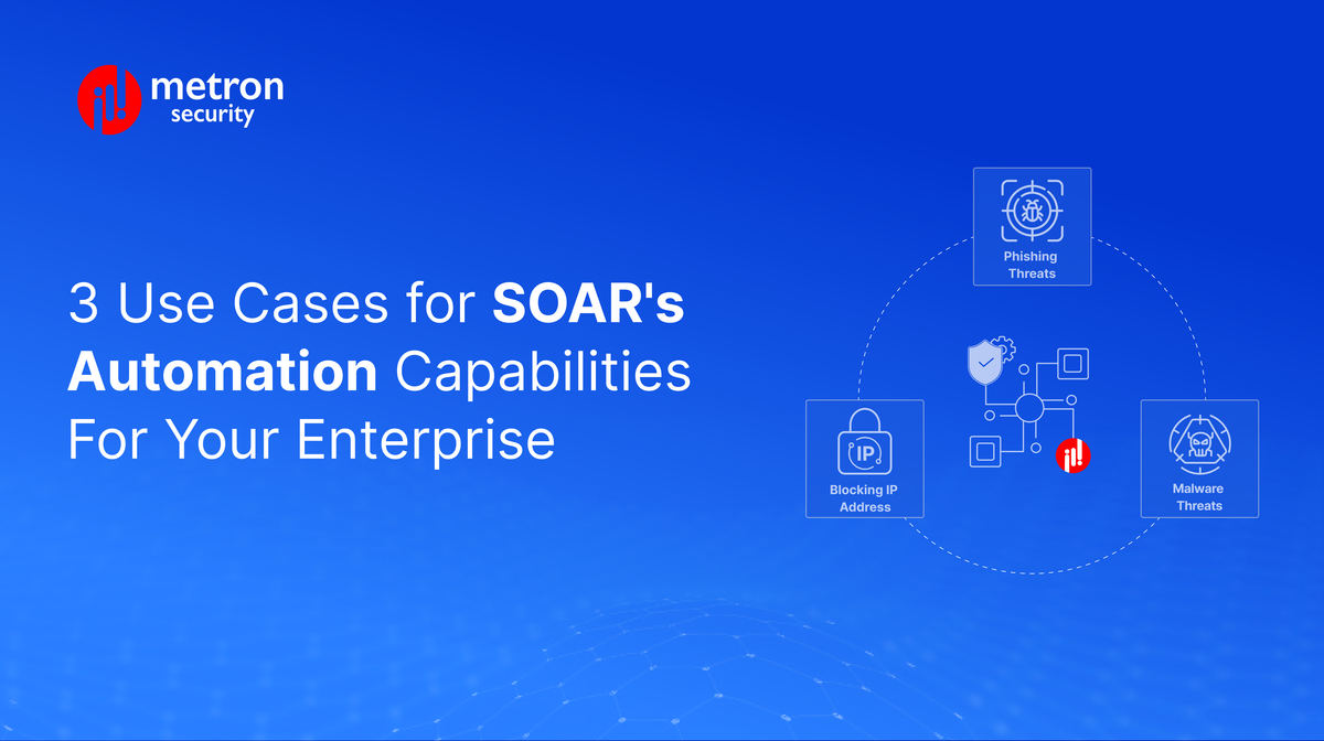 3 Use Cases for SOAR's Automation Capabilities For Your Enterprise