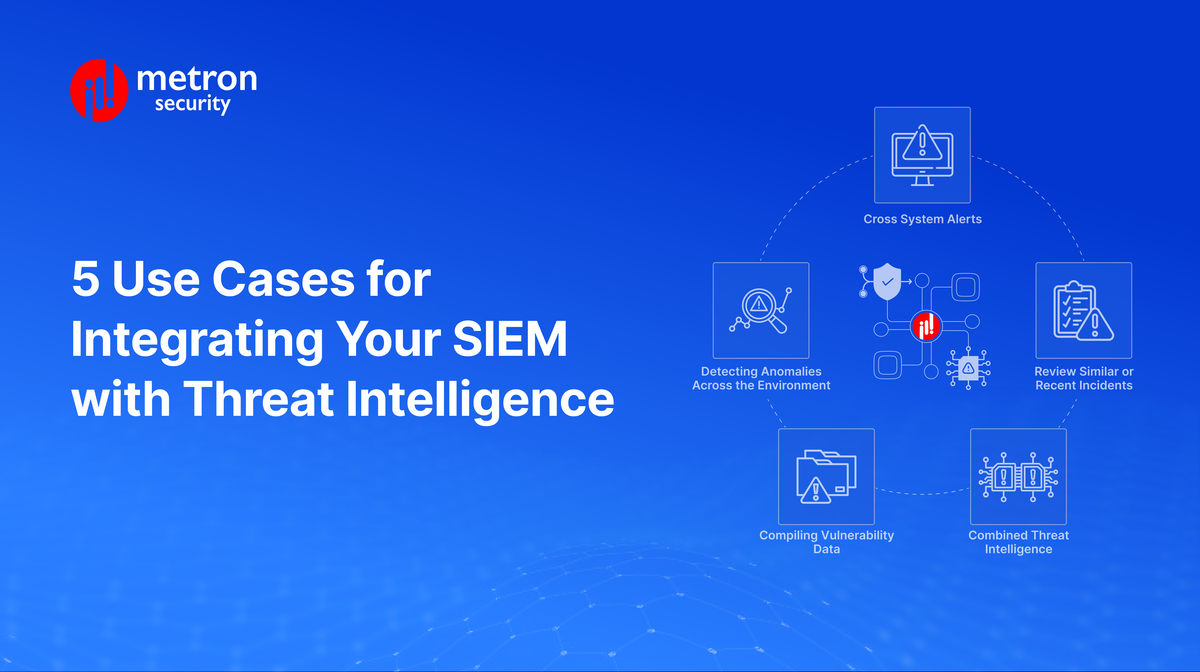5 More Use Cases for Integrating Your SIEM with Threat Intelligence