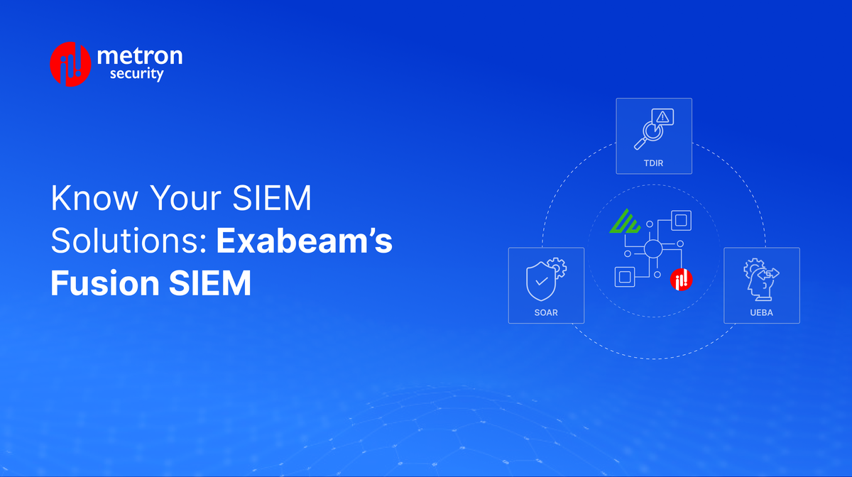 Know Your SIEM Solutions: Exabeam’s Fusion SIEM