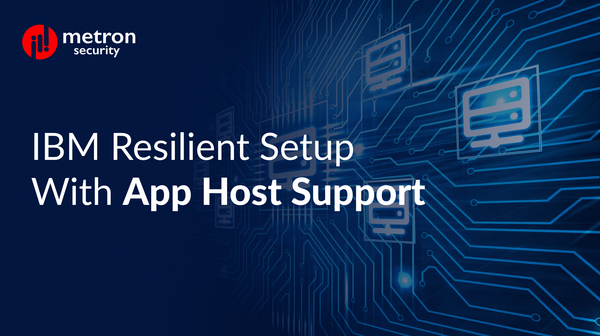 IBM Resilient Setup with App Host Support