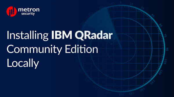 Installing IBM QRadar Community Edition Locally
