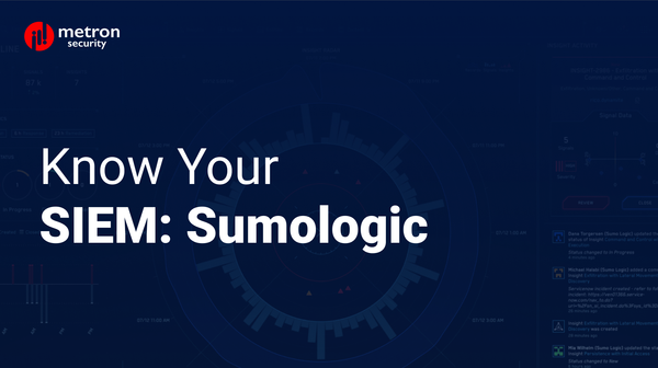 Know Your SIEM Solutions: Sumo Logic Cloud SIEM