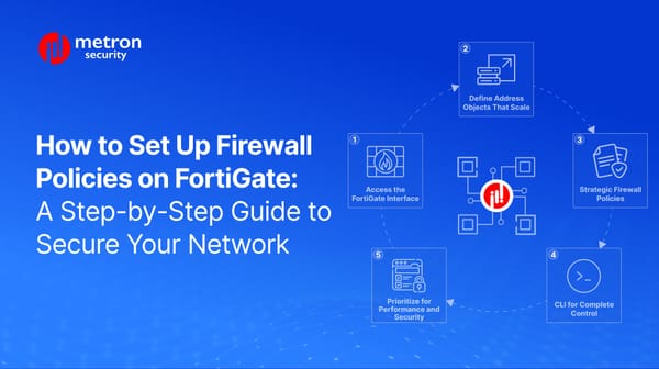 How to Set Up Firewall Policies on FortiGate: A Step-by-Step Guide to Secure Your Network