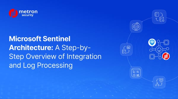 Microsoft Sentinel Architecture: A Step-by-Step Overview of Integration and Log Processing