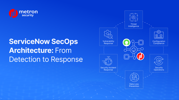 ServiceNow Security Operations Architecture: Step-by-Step Guide