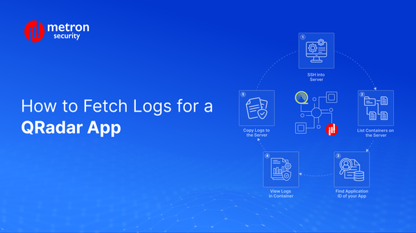 Fetching Logs for a QRadar App