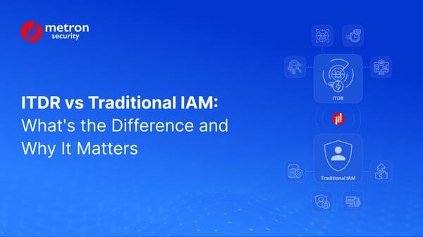 ITDR vs. Traditional IAM: What's the Difference and Why It Matters