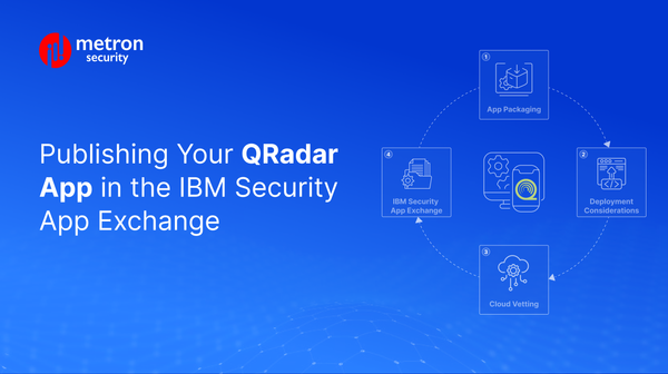 Publishing Your QRadar App in the IBM Security App Exchange