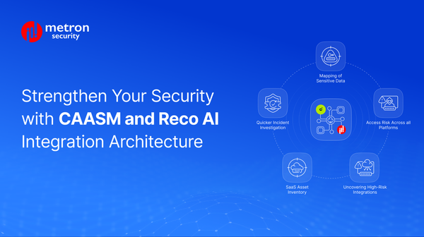 Strengthen Your Security with CAASM and Reco AI Integration Architecture