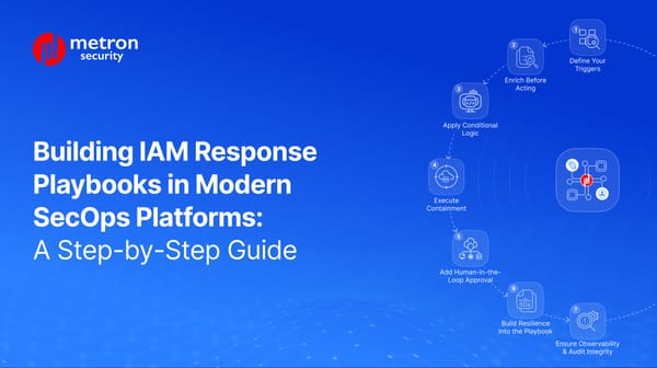 Building IAM Response Playbooks in Modern SecOps Platforms: A Step-by-Step Guide